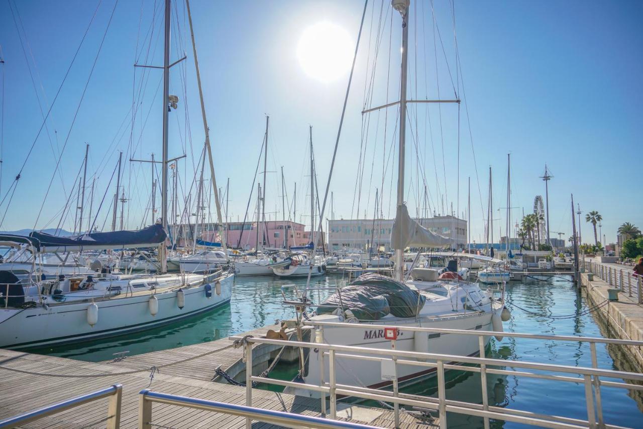 Le Scale Sul Porto . Marina Centro Storico. Ac Appartement Cagliari Buitenkant foto